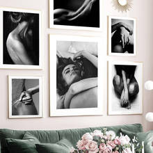 Cozy Love Body Shadow Blurred Silhouette Hand Window Nordic Poster Wall Art Print Canvas Painting Decor Pictures For Living Room 2024 - buy cheap