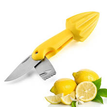 3 in 1 Lemon Reamer Citrus Squeezer Juicer Knife Multi-purpose Manual Citrus Press Orange Squeezer Fruit Zester Knife 2024 - buy cheap