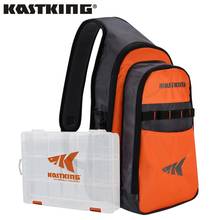 Kastking bolsa de equipamento, funil para pesca, grande capacidade, multifuncional, com caixa de equipamento 2024 - compre barato