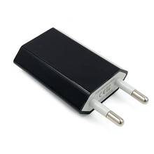 Cargador USB de pared con enchufe europeo/estadounidense, adaptador de corriente de viaje para el hogar, para Apple, IPhone, para cargador de teléfono Android, 5V, 1A 2024 - compra barato