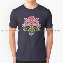 Telhas florais arte nova fresco design moderno camiseta vintage arte eduardiana nouveau majólica telha floral redemoinho cedo 20th 2024 - compre barato