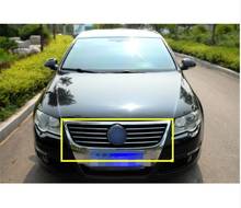ABS Original uthentic car Front Grille Around Trim Racing Grills Trim for Volkswagen Passat B6 2006-2012 Car styling 2024 - buy cheap