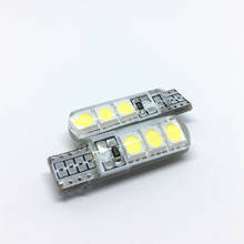 200PCS T10 194 2825 W5W LED 6 SMD Silica Gel Waterproof  Light motorcycle Auto Parking Bulb Silicone Shell Car Reading Dome lamp 2024 - buy cheap