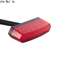 12V Motorcycle Motorbike Rear Brake LED Tail Stop Light Lamp Taillight Rear License Plate Light Accessories Decorative Lamp 2024 - buy cheap