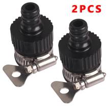 2PC Universal Tap Connector Garden Irrigation Water Faucet Hose Pipe Connector Mixer Kitchen Bath Adapter Water Gun Quick Nipple 2024 - compre barato