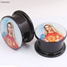 Leosoxs 2pcs New Virgin Mary Code Lia Ear Amplifier Piercing Jewelry 2024 - buy cheap