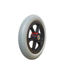 Wheelchair Rear Wheel 12 Inch Pu Elastic Solid Tire 12 1/2x2 1/4 Non-Pneumatic Tire Manual Wheelchair Accessories 2024 - buy cheap