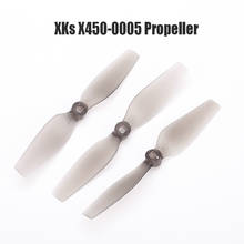 WLtoys XKS X450 RC Glider Запчасти для самолетов X450-0005 Лопасти пропеллера листья винта лезвия пропеллеры 3 шт./компл. аксессуары 2024 - купить недорого