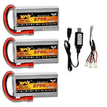 Ewellsold-batería Lipo 2s 7,4 v 2700mAh/cargador para Wltoys 12428 12423 RC Car feiyue 03 Q39, piezas de mejora de la batería 2024 - compra barato