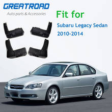Juego de guardabarros de coche para Subaru Legacy Sedan 2010-2014, guardabarros de salpicaduras, guardabarros con aleta de barro, estilo delantero y trasero 2012 2024 - compra barato