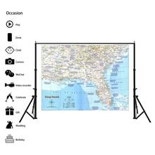 A2 59*42 см глубокая южная часть США (1983) карта мира Настенная Наклейка спрей карта мира постер и печать для культуры и образования 2024 - купить недорого