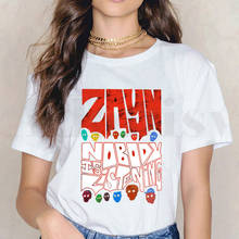 Camiseta de manga corta para mujer, Tops de Nobody Is Listening Harajuku, Zayn Malik, Harajuku, vintage 2024 - compra barato