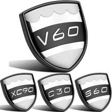 Estilo de carro para volvo., acessórios automotivos para volvo c30, xc60, xc90, s40, s60, s80, s90, v40, v60, v90, adesivo lateral e emblema. 2024 - compre barato