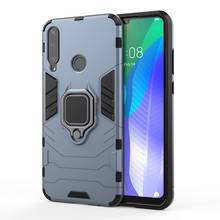 Funda con soporte de anillo para Huawei Y6P 2020, carcasa híbrida dura Y5P 2020, Honor 9S 9A 9C 2024 - compra barato