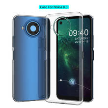 Funda transparente para teléfono Nokia8.3, carcasa de Nokia 8,3, TPU, silicona transparente, parachoques suave para Nokia 8,3 5G, cubierta trasera 2024 - compra barato