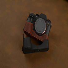 Кожаный чехол для камеры высокого качества, защитный чехол для корпуса камеры Sony A7R4 A7RM4 A7RIV A74, аксессуары 2024 - купить недорого