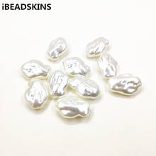 New arrival! 25x18mm 250pcs Imitation pearls irregular shape beads for Necklace,Earrings parts,hand Made Jewelry DIY 2024 - buy cheap