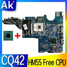 595184-001 595184-501 For HP Pavillion CQ42 CQ62 G42 G62 HM55 DA0AX1MB6F0 DA0AX1MB6H1 HM55 laptop Motherboard Mainboard 2024 - buy cheap