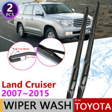 Car Wiper Blade Windshield for Toyota Land Cruiser 200 J200 2007~2015 Front Windscreen Wipers Car Accessories 2008 2009 2010 2024 - buy cheap