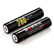 4pcs Soshine 10440 280mAh 3.2V LiFePO4 Rechargeable AAA Battery + Portable Battery Box 2024 - buy cheap