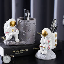 Homelily Astronaut Spaceman Pen Holder Office Desktop Multifunctional Decorative Storage Decoration Modern Home Decor Figurine 2024 - buy cheap