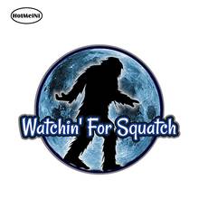 HotMeiNi 12 см x 9,6 см Watchin для сжимания наклейка Bigfoot Sasquatch Yeti Бампер Окно Сделай Сам наклейки на кузов автомобиля 2024 - купить недорого