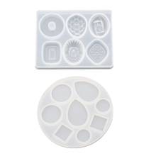 2022 New DIY Crafts Making Crystal Epoxy Mold Earrings Candy Mould High Mirror UV Resin Silicone Molds  2020 trend 2024 - buy cheap