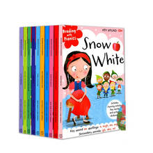 10Books Reading with Phonics Fairy Tale English Picture Book Little Red Riding Hood Early Education Books Libros Livros Libro 2024 - buy cheap