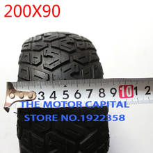 good quality 200x90 Solid tire without inner tube tyres fits electric scooter 8 inch solid tire 2024 - buy cheap