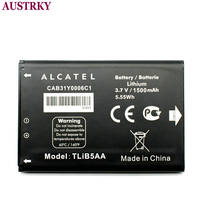 New TLiB5AA 1500mAh Battery For Alcatel OneTouch 993 995 996 OT993 OT995 OT996 CAB31Y0006C1 phone+tracking Code 2024 - buy cheap