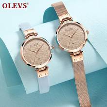 Small Ladies Wristwatches Rose Gold Mesh Steel Woman Watch Quartz Waterproof Casual Fashion Leather Female Clock Montre Femme 2024 - buy cheap