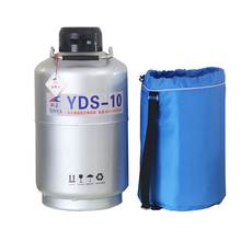 Contenedor de nitrógeno líquido, YDS-10 de alta calidad, tanque criogénico Dewar con correas, 10L, herramienta de tanque de nitrógeno líquido de laboratorio, 1 ud. 2024 - compra barato