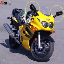 Retrovisor para motocicleta, espelho retrovisor para suzuki gsx600f gsx600f, 1998, 1999, 2001, 2002 e 750 2024 - compre barato