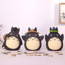 Hucha de resina de Totoro de 18 estilos para niños, caja de monedas de dibujos animados, sin cara, muñeco de acción creativo 2024 - compra barato