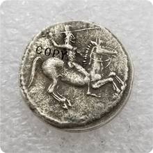 Tipo: #38 moeda grega antiga cópia moedas comemorativas-medalha de moedas colecionáveis 2024 - compre barato