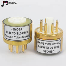 1 шт. 6BQ5 6P14 6P15 EL84 в EL34 6V6 6L6 6L6GT 6P3P 6P6P DIY HIFI звуковая вакуумная трубка, усилитель, адаптер для преобразования гнезда, бесплатная доставка 2024 - купить недорого