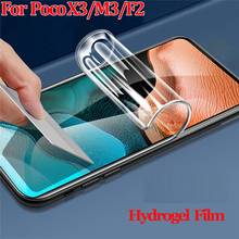 pocco M3 Hydrogel film for pocophone f2 pro Poco X3 NFC Screen Protector full cover Protective film X3 poco f2 pro not glass 2024 - buy cheap