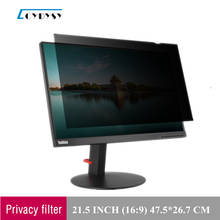 Película protetora original para monitor lg 21.5 '', antirreflexo para privacidade para computador widescreen 475mm * 267mm 2024 - compre barato