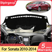 for Hyundai Sonata EF NF YF LF 2010~2014 Anti-Slip Mat Dashboard Cover Pad Sunshade Dashmat Carpet Car Accessories Rug 2010 2016 2024 - buy cheap