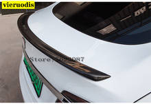 Rear Trunk Wing Spoiler for Tesla Model S Sedan 60 70 75 85 90 D P85D P90D P100D 2012-2017 Gloss Carbon Fiber Boot Spoiler 2024 - buy cheap