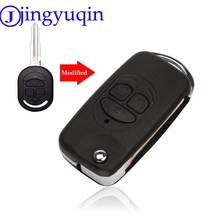 Jingyuqin 10p modificado dobrável remoto chave escudo para chevrolet buick excelle 2005-2018 3 botões chave do carro caso capa escudo 2024 - compre barato