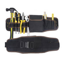 Kit de ferramentas elétricas ajustável, cinto de cintura, bolsa de cintura à prova d'água, bolsa de armazenamento de ferramentas de reparo 2024 - compre barato