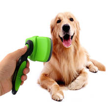 Cepillo de pelo profesional para perros y gatos, peine para el cuidado de mascotas, reduce el derramamiento y elimina esteras y enredos, nuevo 2024 - compra barato