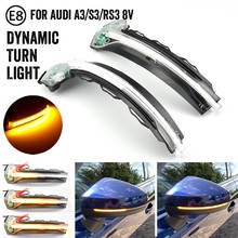2pcs For Audi A3 8V S3 RS3 Led Dynamic Turn Signal Light Sequential Side Mirror Indicator Blinker 2013 2014 2015 2016 2017 2018 2024 - buy cheap