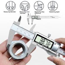 DIDIHOU Digital Vernier Caliper 6 Inch 150mm Stainless Steel Electronic Caliper Micrometer Depth Measuring Tools with LCD Screen 2024 - buy cheap