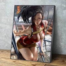 Momo Yaoyorozu-lienzo de arte para pared, impresiones en HD, carteles, pinturas para decoración del hogar, chica Sexy para dormitorio, imágenes modulares sin marco 2024 - compra barato