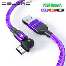 Cable de carga rápida Micro USB 3A para móvil, accesorio para Samsung Galaxy J3 J5 J7 0,5 Realme 5i, 2017/1/2M 2024 - compra barato
