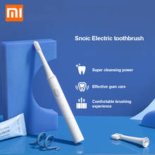 Зубная щетка XIAOMI MIJIA T100 звуковая электрическая, оригинальная Водонепроницаемая ультразвуковая Автоматическая перезаряжаемая через USB для взрослых и детей 2024 - купить недорого