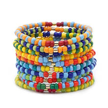 Go2Boho Boho Bracelet For Women Jewelry 2020 Bohemian Jewellery Armband Hand Made Bracelets Male Beads Bangles Wholesale 2024 - buy cheap