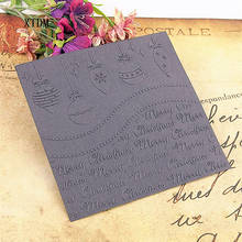 HOT plastic Lantern craft card making paper card album wedding decoration clip Embossing folders 2024 - buy cheap
